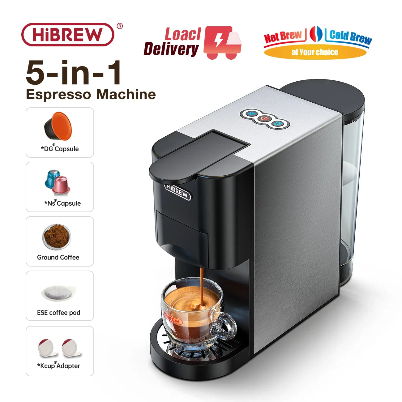 Hibrew Coffee Machine