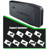 4K HD Videospielkonsole 2.4G Double Wireless Controller für PS1/FC/GBA Classic Retro TV Game Console 10000 Games Stick