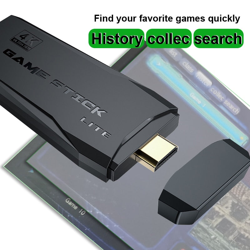 Game HDMI Retro Consoles de Videogame 10.000 Jogos Retrô 4K 2,4G Wireless  32/64GB Retro Classic Gaming Gamepads Controlador da família de TV para  NES/GBA/MD - BELLA NET : : Brinquedos e Jogos
